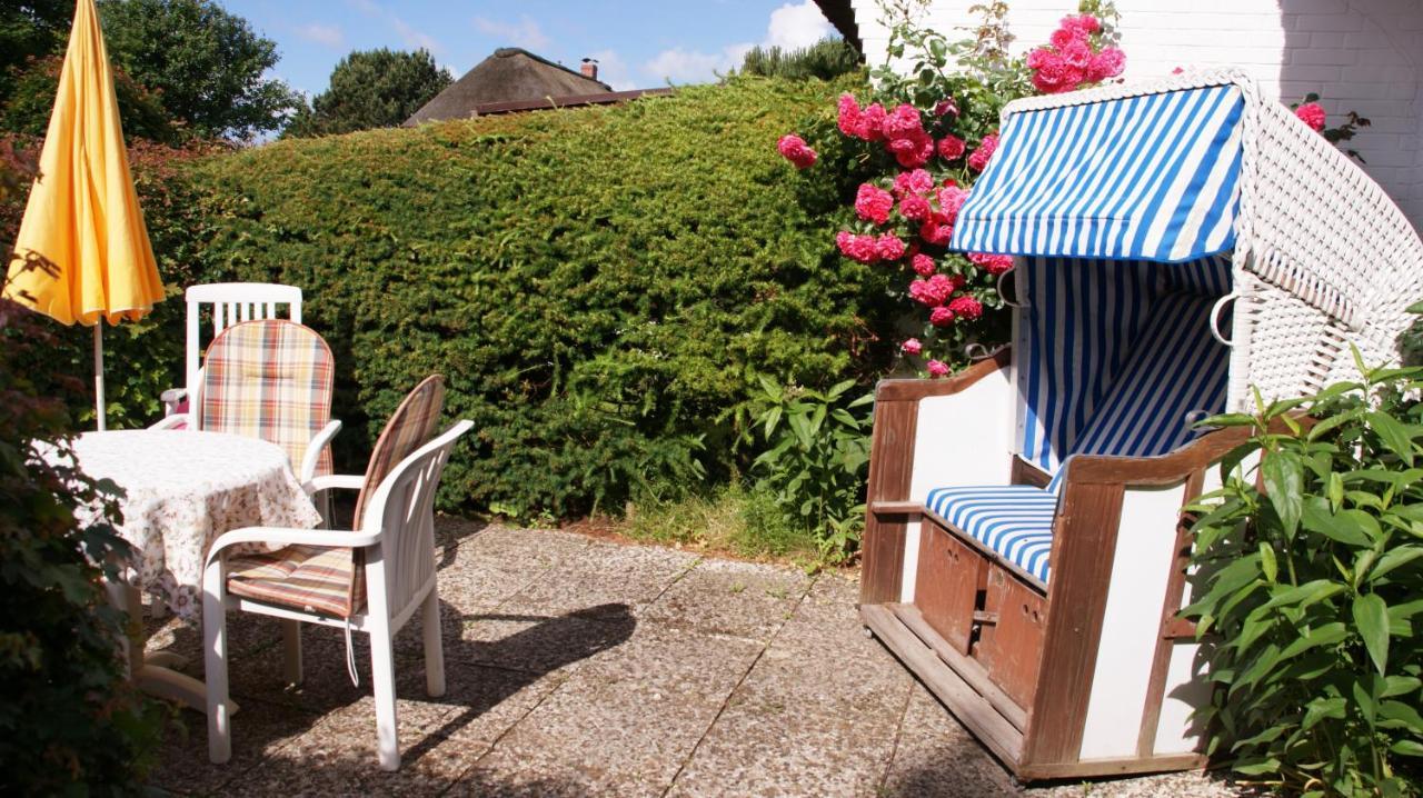 Ferienhaus Ebbe Und Flut, Terrassen-Whg Nieblum Kültér fotó